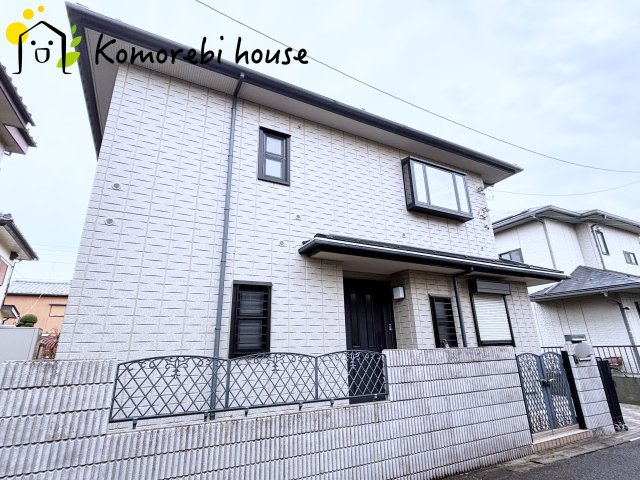 上尾市弁財　中古戸建の外観|スタイリッシュでお洒落な外観です。