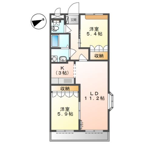 ＧＲＡＮＢＥＬ　ＩＴＯＨの間取り