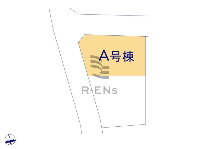 【区画図】 | 練馬区南田中５丁目　新築戸建て　A号棟 | 教育施設も徒歩10分圏内で子育てしやすいエリアになります