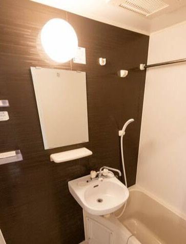 ソレイユ国立の洗面所