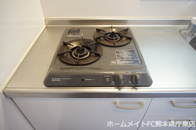 熊本市東区下南部３丁目の賃貸マンションのキッチン
