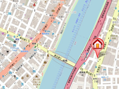 【地図】 | シーズンフラッツ蔵前清澄通り