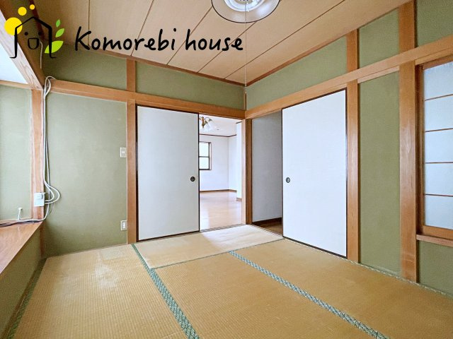 鴻巣市登戸　中古戸建の和室|畳の上でゆっくりとくつろげる和室です