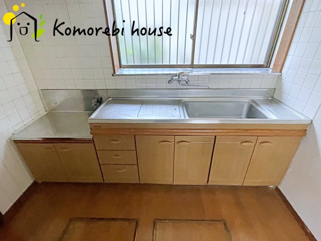 鴻巣市登戸　中古戸建のキッチン|使いやすいキッチンです