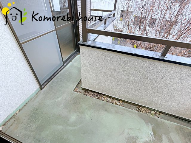 鴻巣市登戸　中古戸建のバルコニー|広々としたバルコニーです