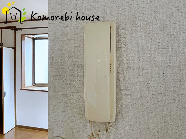 鴻巣市登戸　中古戸建の防犯設備|インターホンです