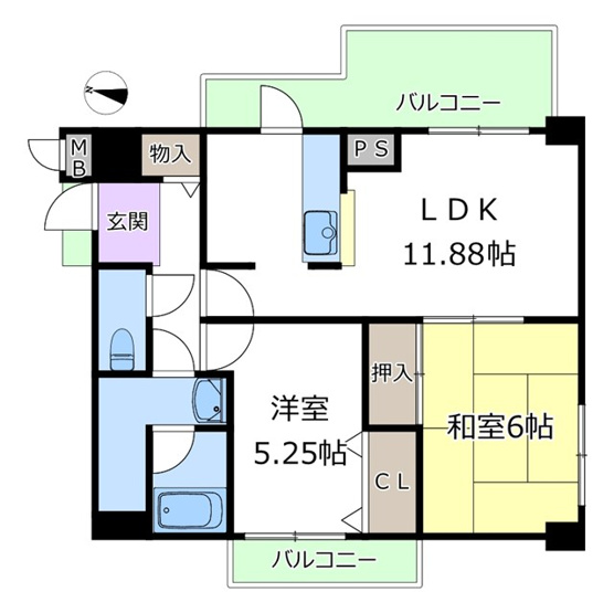 【間取り】 | モンテベルデ吹田 | エイブルにて取扱い可能な住宅ローンは、全部で10種類以上！お客様にピッタリの住宅ローンを当社のFPよりご案内させて頂きます。住宅ローンのご相談だけでも、お気軽にご相談下さいませ。