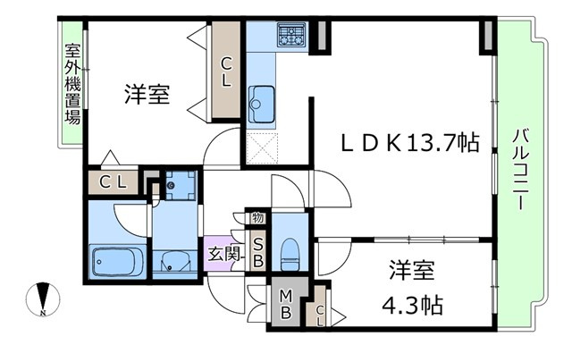 【間取り】 | 豊中上野西パークハウス | エイブルにて取扱い可能な住宅ローンは、全部で10種類以上！お客様にピッタリの住宅ローンを当社のFPよりご案内させて頂きます。住宅ローンのご相談だけでも、お気軽にご相談下さいませ。