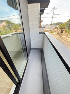 【バルコニー】 | 廿日市市物見西1（前空駅）全2区画　NO1 | バルコニー×2
