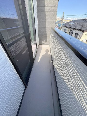 三郷市鷹野1丁目　新築戸建　全1棟のバルコニー|3階のバルコニーです