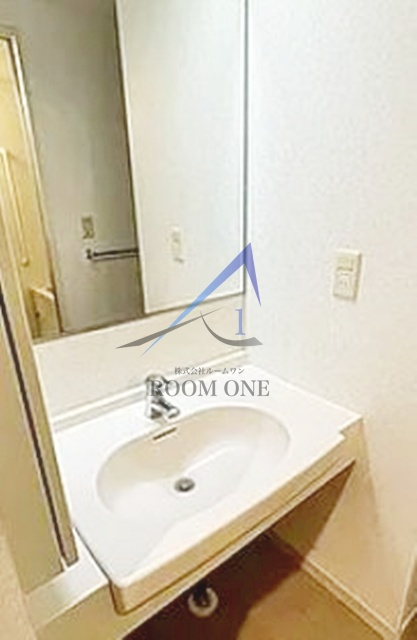 スクエア赤塚の洗面所|洗面台です。