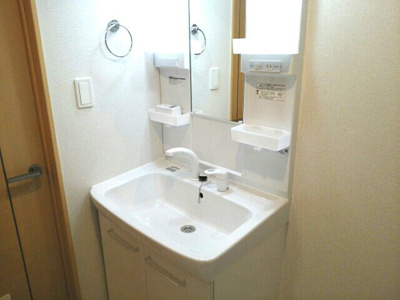 【洗面所】 | ボヌール・ア・ヴ．Ｍ | 広い洗面スペース