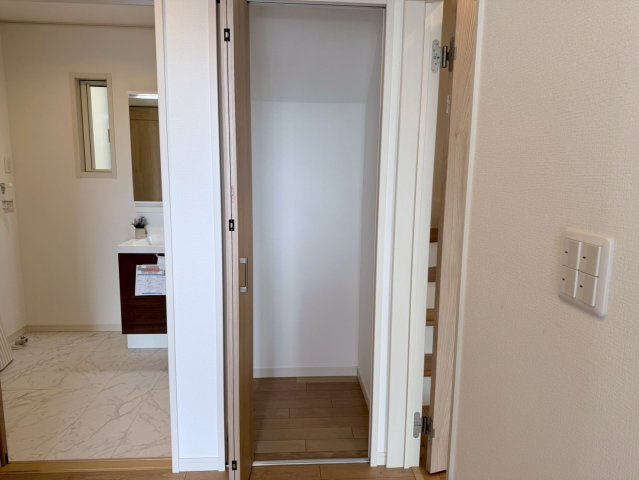 川口市本前川１丁目Ⅰ期　新築一戸建て　1号棟の収納|収納のためのスペースです