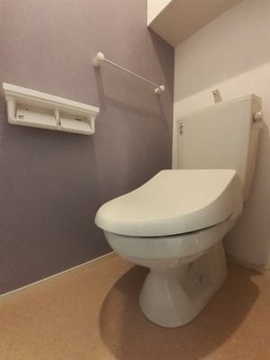 【トイレ】 | ミルネハイツ５ | ゆったりとした空間のトイレです