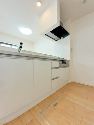 【キッチン】 | ミルネハイツ５ | きれいなキッチンです