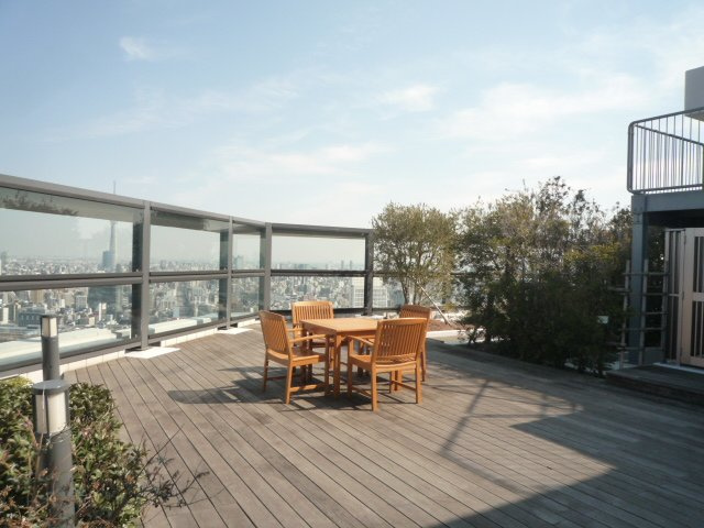 ルネッサンスタワー上野池之端のその他共用部分|屋上庭園