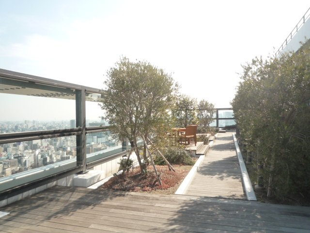 ルネッサンスタワー上野池之端のその他共用部分|屋上庭園