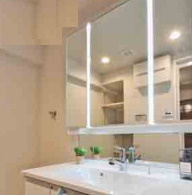 【独立洗面台】 | シティーコーポパルナス廻田パート２ | ※施工例