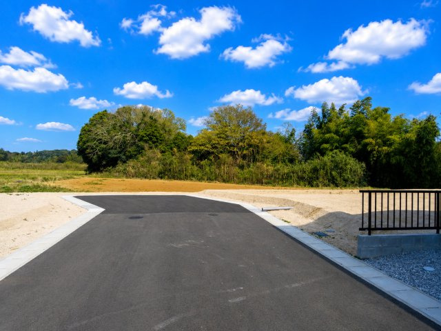 【前面道路含む現地写真】 | フィールズ西岐波（山村）２期