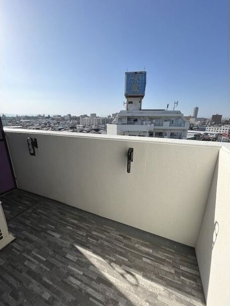 S-RESIDENCE志賀本通Northのバルコニー