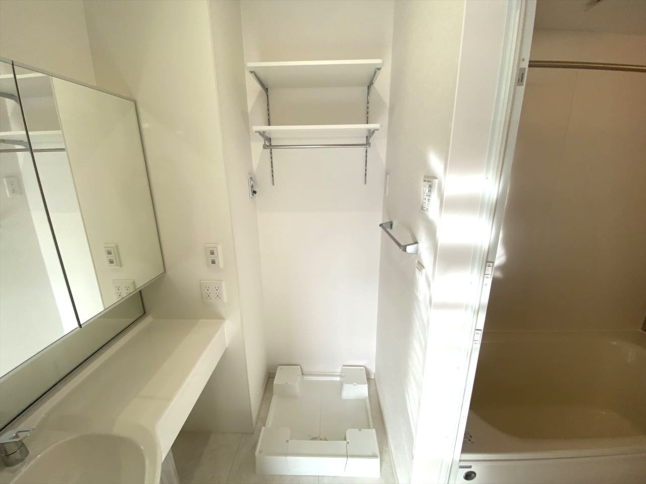 グレイスガーデンCの洗面所