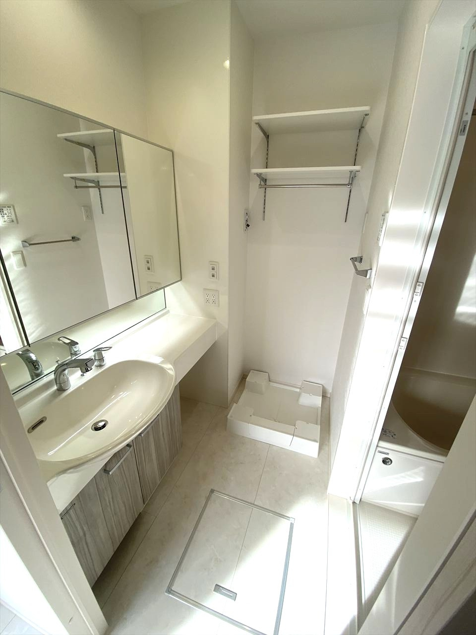 グレイスガーデンCの洗面所