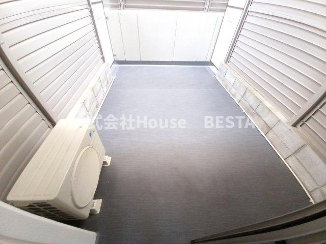 シャーメゾン神戸のバルコニー