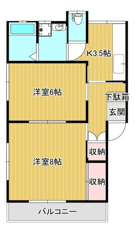 メゾンK&Kの間取り