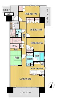 【間取り】 | ガーデンゲート千葉ニュータウン中央