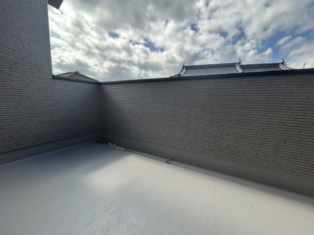 田川市宮尾町2期のバルコニー