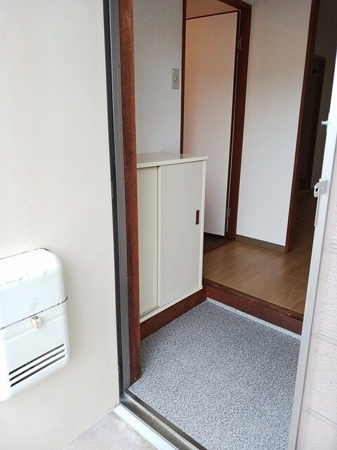 グリーンハイツⅠの玄関|毎日通る玄関はこちらです