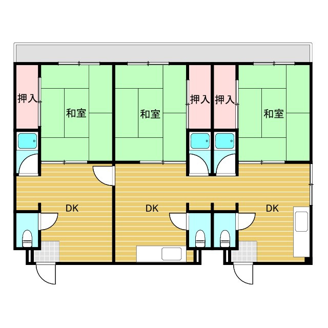 SENSE東淀川の間取り
