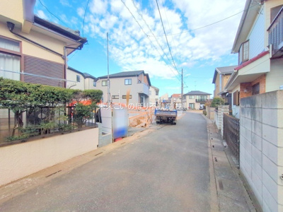 【前面道路含む現地写真】 | BLOOMING　GARDEN蓮田市馬込2丁目 | 前面道路含む現地写真です