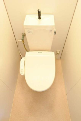 【トイレ】 | ドミナスＡ棟 | 温水洗浄便座