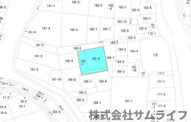 【土地図】 | 東徳前　111坪更地