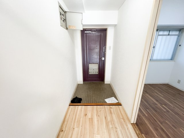 第３山崎マンションの玄関