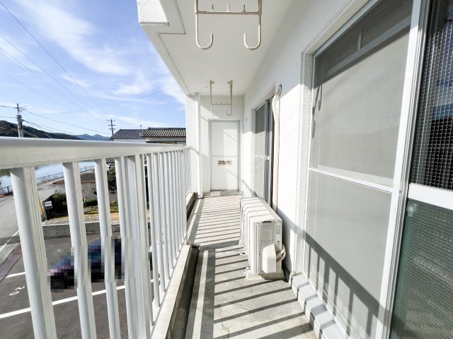 第３山崎マンションのバルコニー