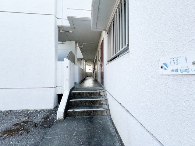 第３山崎マンションのエントランス