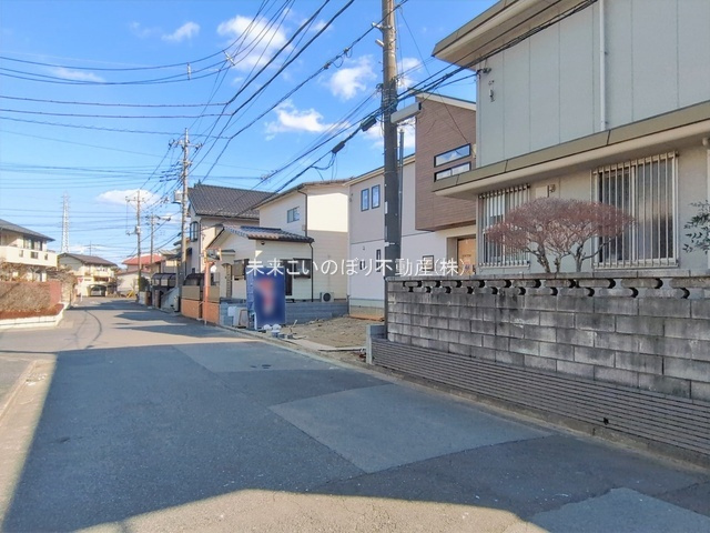 【前面道路含む現地写真】 | BLOOMING　GARDEN蓮田市椿山2丁目6期 | 前面道路含む現地写真です