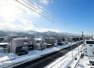 【展望】 | 手稲区星置3-6 南西角地の3階建住宅 | ３階からの眺め・下手稲通沿い・眺望良好３階建住宅♪