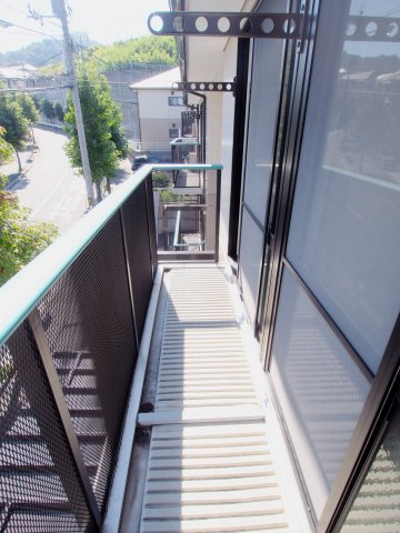 エクセル向井C棟のバルコニー