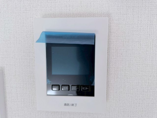 川口市本前川5期　新築一戸建て　1号棟の防犯設備|モニター付きインターホン