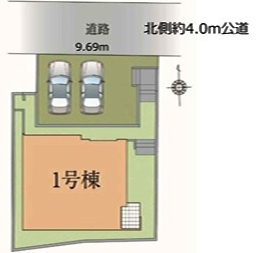 川越市田町　新築分譲　東武東上線『川越市駅』徒歩8分　【泉小学区】の区画図