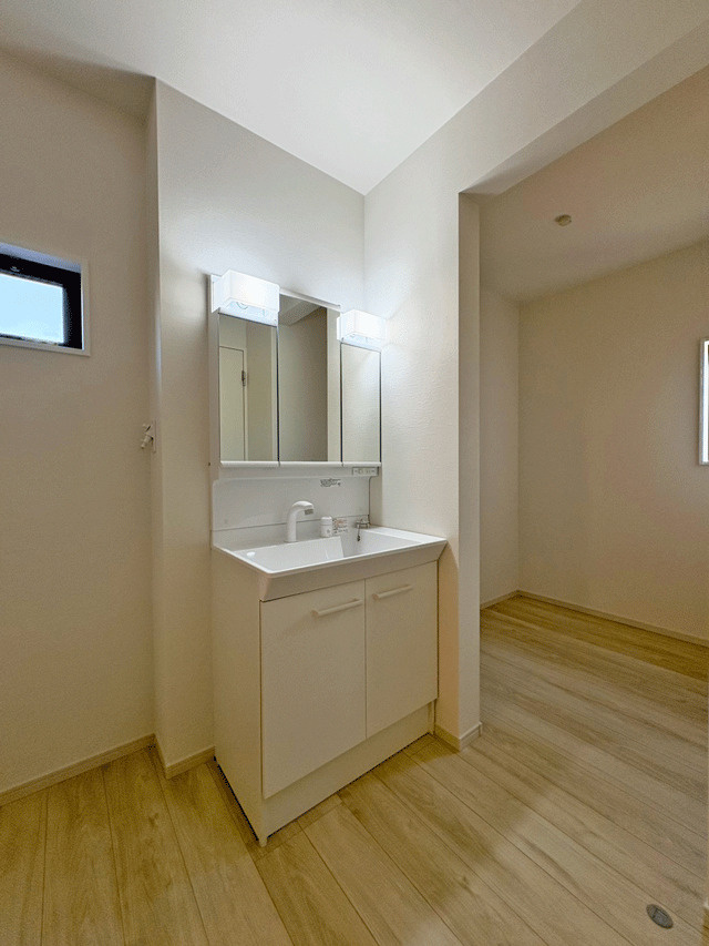 仙台市泉区虹の丘2期の独立洗面台