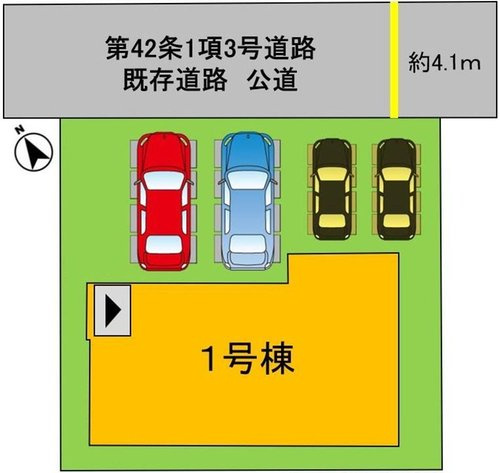 よかタウン　岡山市北区高松原古才【仲介手数料無料】の区画図