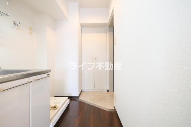 東小橋Ⅱ番館の玄関|毎日通る玄関はこちらです