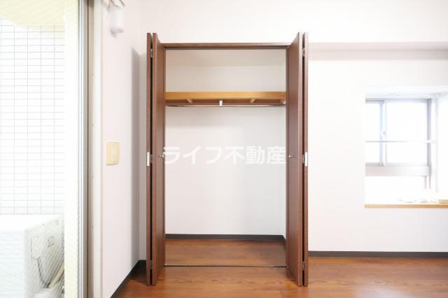 東小橋Ⅱ番館の収納|収納スペース豊富です