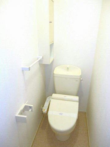 カーサパーチェのトイレ|シンプルで使いやすいトイレです