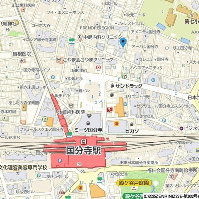 【地図】 | LiveFlat国分寺(ライブフラットコクブンジ)