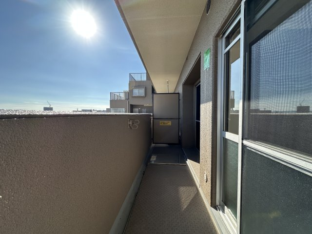 ライオンズマンション明石大久保第２のバルコニー